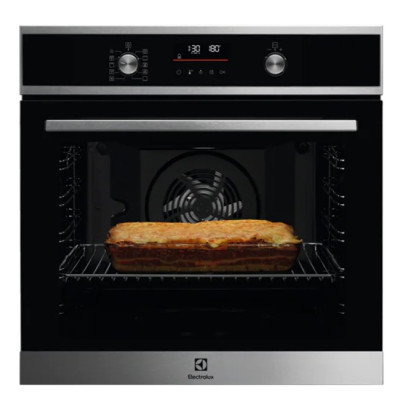 Electrolux EOF6P76X 72 L 3480 W Noir, Acier inoxydable