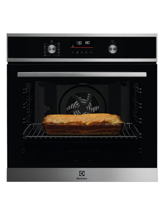 Electrolux EOF6P76X 72 L 3480 W Noir, Acier inoxydable