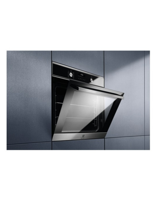 Electrolux EOF6P76X 72 L 3480 W Noir, Acier inoxydable