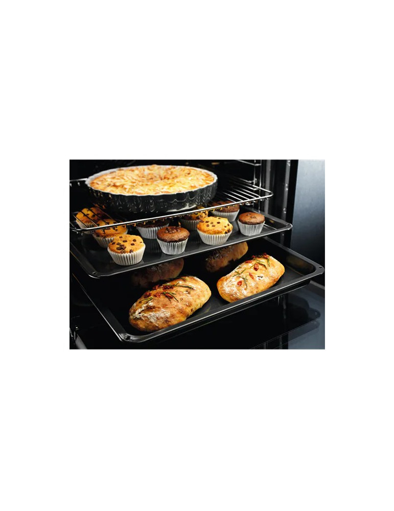 Electrolux EOF6P76X 72 L 3480 W Noir, Acier inoxydable