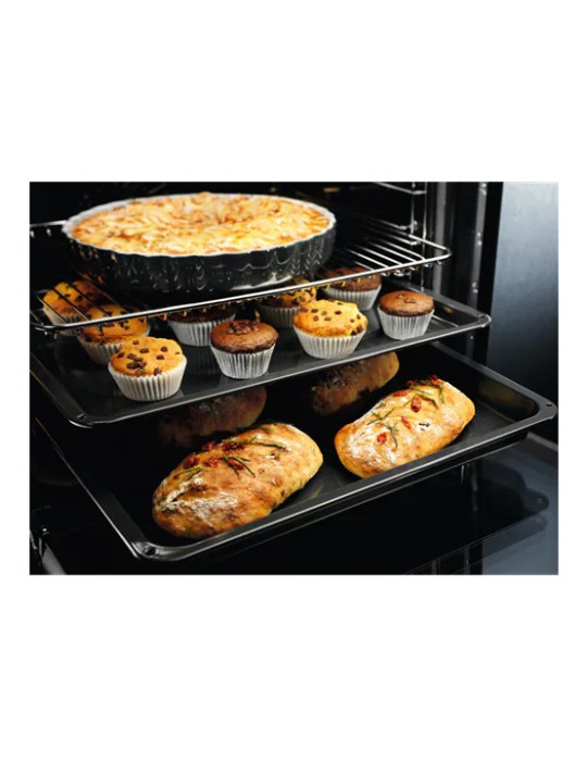 Electrolux EOF6P76X 72 L 3480 W Noir, Acier inoxydable