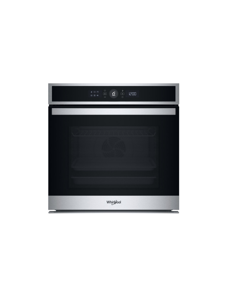 Whirlpool WOI4IS8PM0XAF four 73 L 3450 W Noir, Acier inoxydable