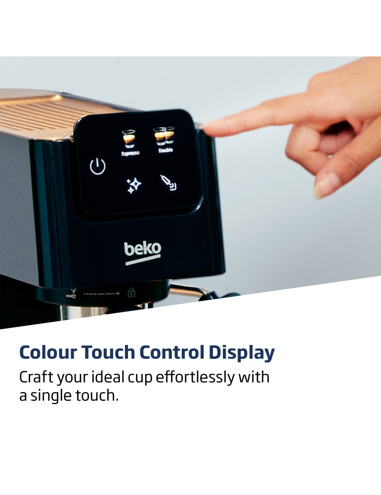 Beko CEP5302B machine à café Manuel Machine à expresso 1,1 L