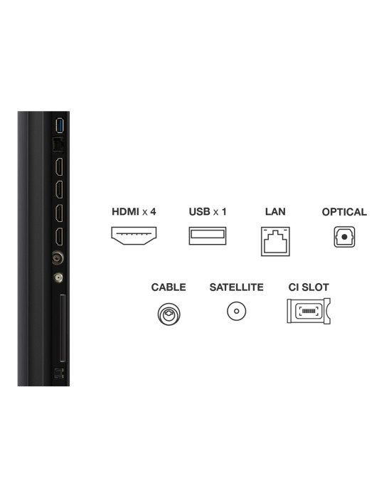 TCL C6K 65C6K TV 165,1 cm (65") 4K Ultra HD Smart TV Wifi Métallique