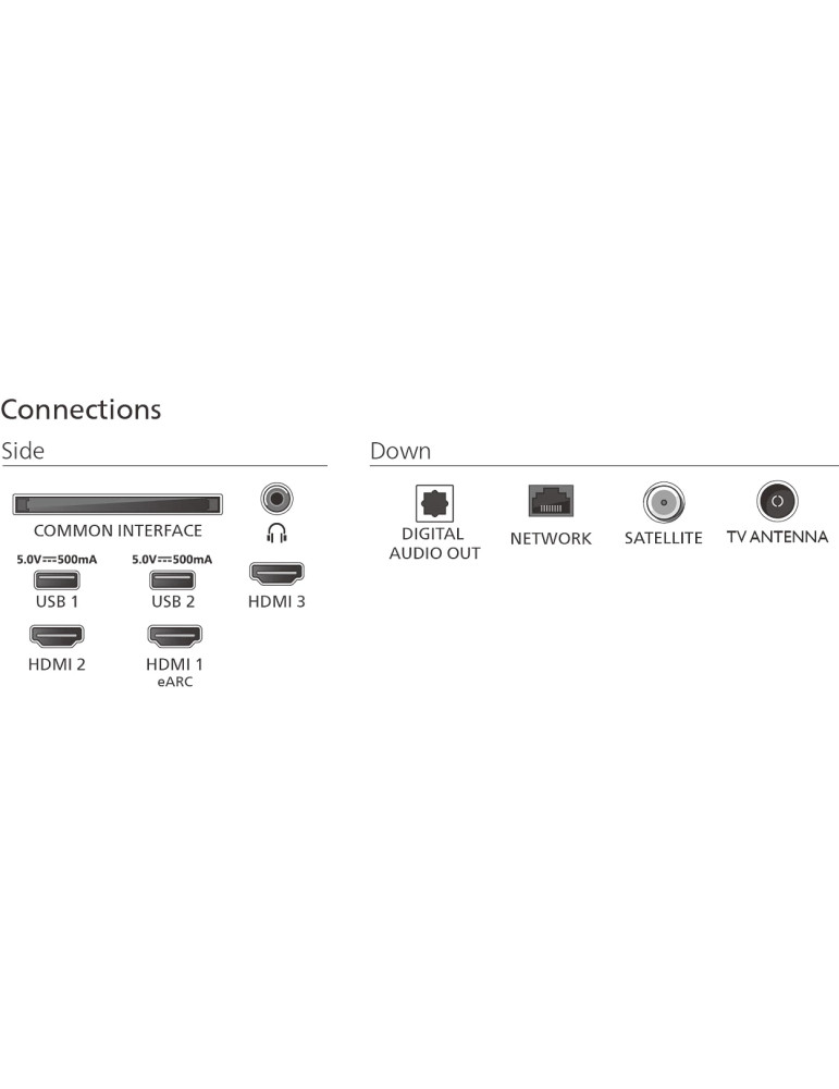 Philips 55PUS8550/12 TV 139,7 cm (55") 4K Ultra HD Smart TV Wifi Noir