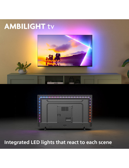 Philips 8500 series 75PUS850012 190,5 cm (75") 4K Ultra HD Smart TV Wifi Noir