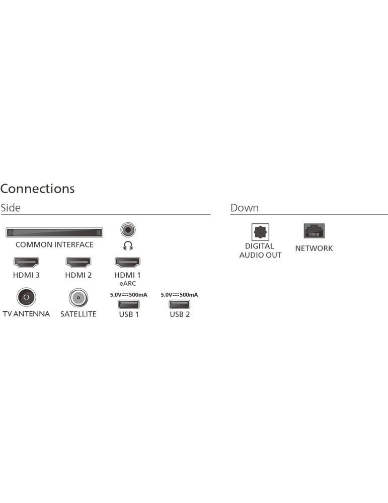 Philips 8500 series 75PUS850012 190,5 cm (75") 4K Ultra HD Smart TV Wifi Noir