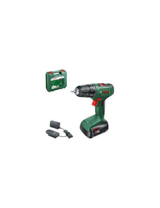 Bosch EasyDrill 18V-40 1630 tr/min Sans clé 1,3 kg Noir, Vert
