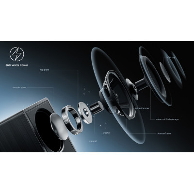 TCL Q Q85H Titane 7.1.4 canaux 510 W 2