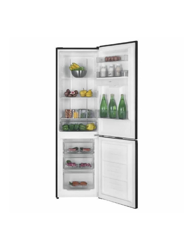 CONTINENTAL EDISON CEFC251NFB réfrigérateur-congélateur Pose libre 251 L Noir