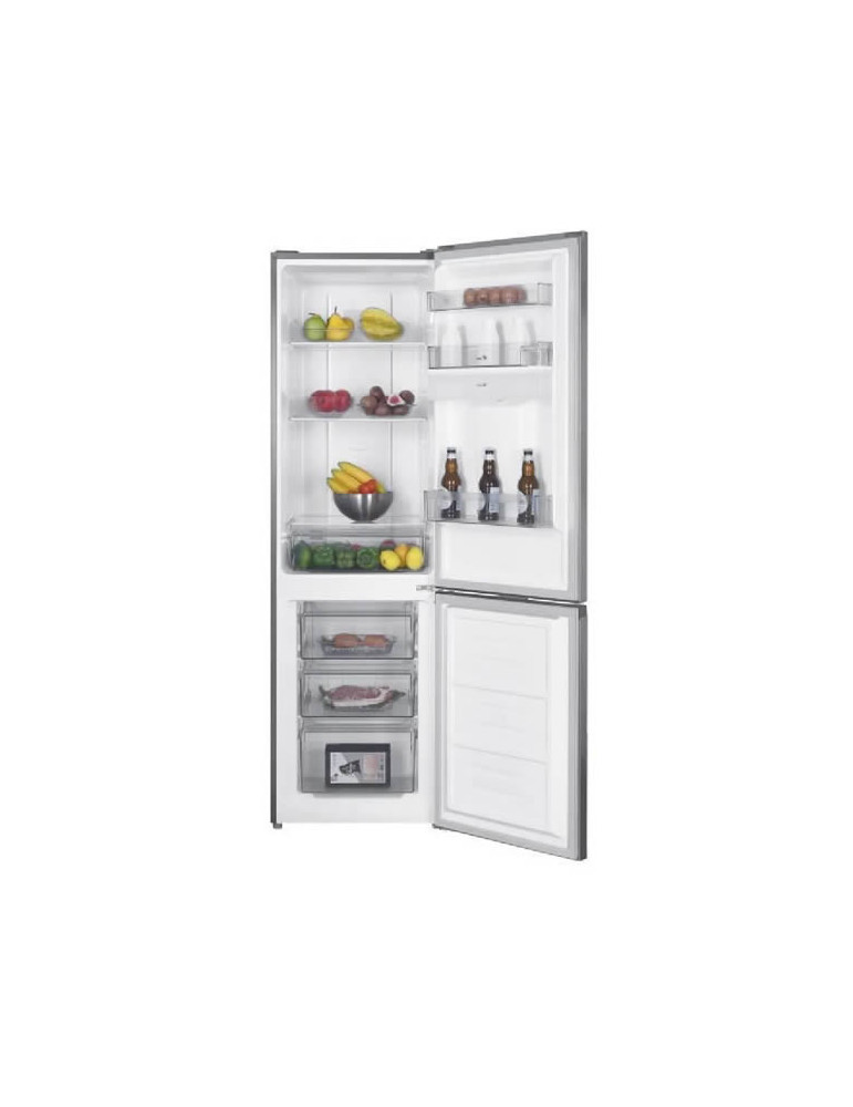 CONTINENTAL EDISON CEFC251NFIX réfrigérateur-congélateur Pose libre 251 L Inox