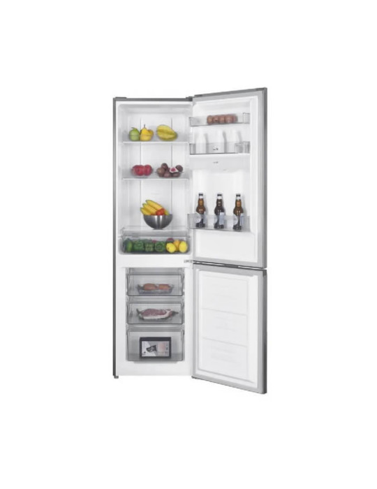 CONTINENTAL EDISON CEFC251NFIX réfrigérateur-congélateur Pose libre 251 L Inox