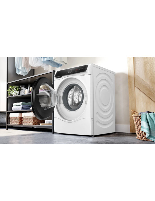 Bosch Serie 8 WNC254A40 machine à laver avec sèche linge Pose libre Charge avant Blanc 10,5 / 6kg