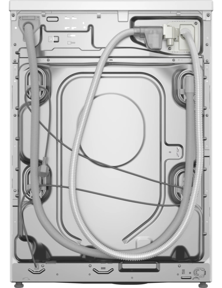 Bosch Serie 8 WNC254A40 machine à laver avec sèche linge Pose libre Charge avant Blanc 10,5 / 6kg