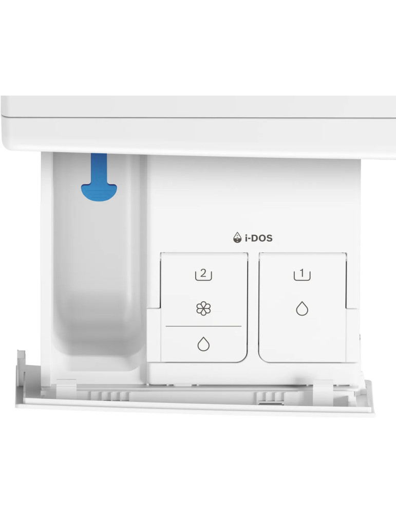 Bosch Serie 8 WNC254A40 machine à laver avec sèche linge Pose libre Charge avant Blanc 10,5 / 6kg