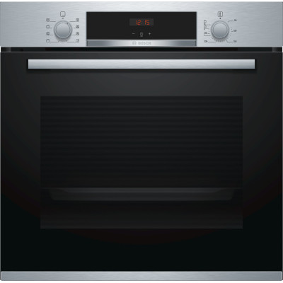 Bosch Serie 4 HBA553BR0 four 71 L Noir, Acier inoxydable