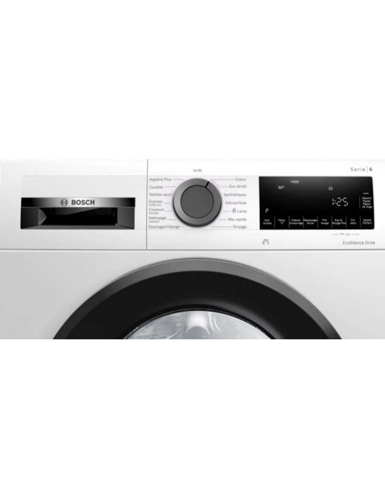 Bosch Serie 6 WGG24400FR machine à laver Charge avant 9 kg 1400 tr/min Blanc