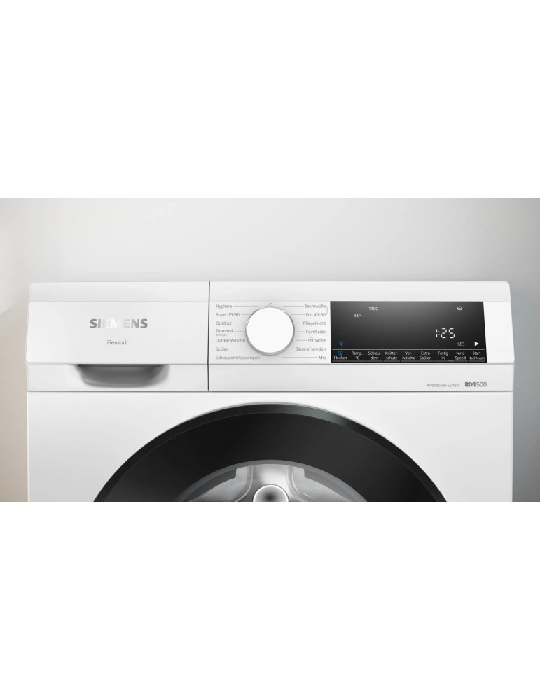 Siemens iQ500 WG34G2070 machine à laver Charge avant 8 kg 1400 tr/min Blanc