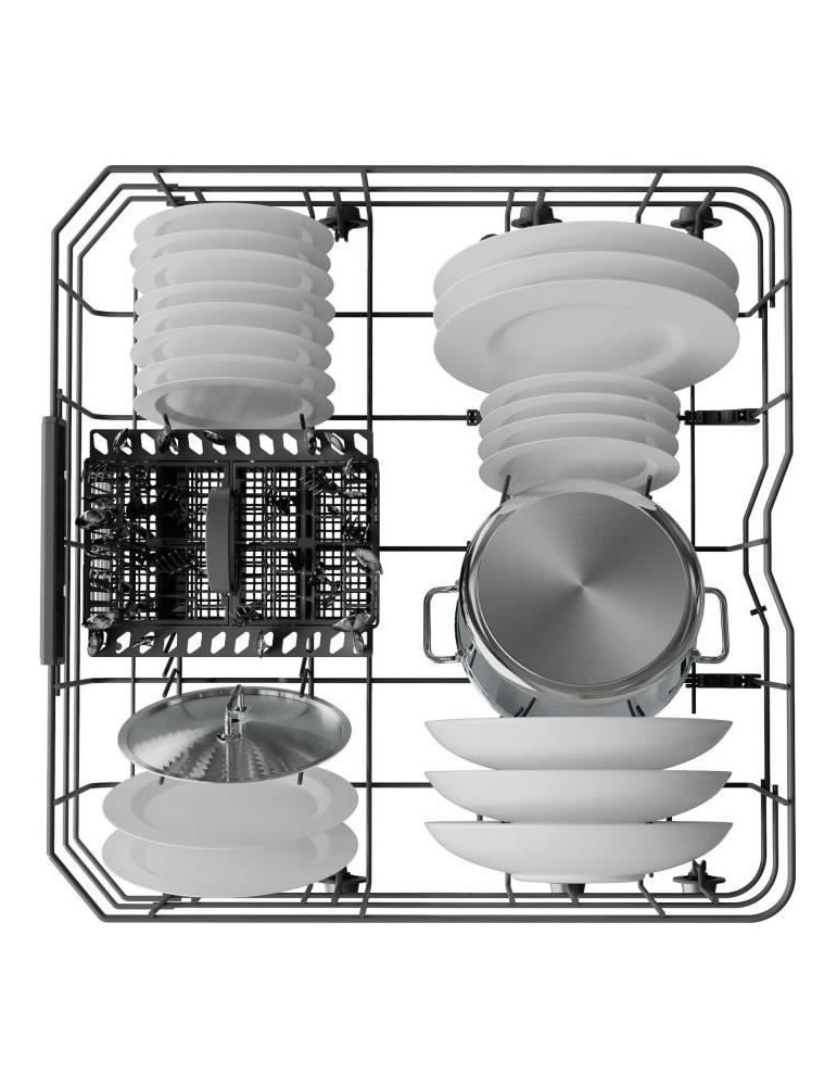 Whirlpool WFC3C34X Pose libre 14 couverts