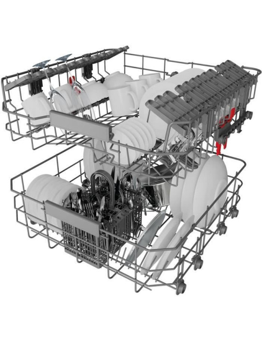 Whirlpool WFC3C34X Pose libre 14 couverts