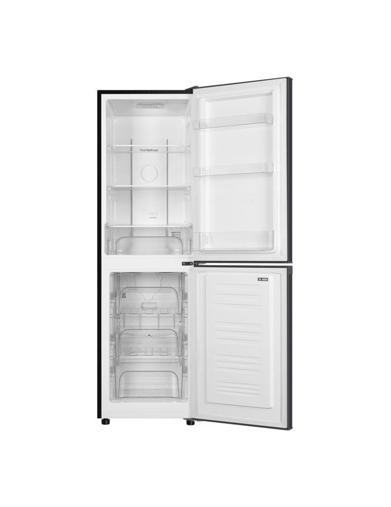 CONTINENTAL EDISON CEFC251NFB réfrigérateur-congélateur Pose libre 251 L Noir