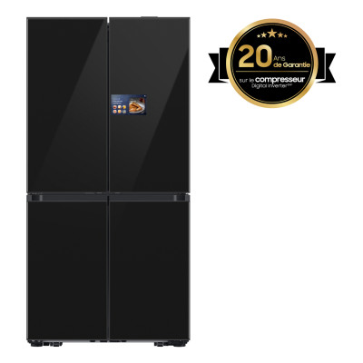 Samsung Series 9 Réfrigérateur Bespoke AI - Multi-portes- Double fabrique de glace auto - 654L - RM90F67CECEF- Classe