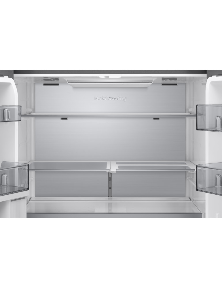 Samsung Series 9 Réfrigérateur Bespoke AI - Multi-portes- Double fabrique de glace auto - 654L - RM90F67CECEF- Classe