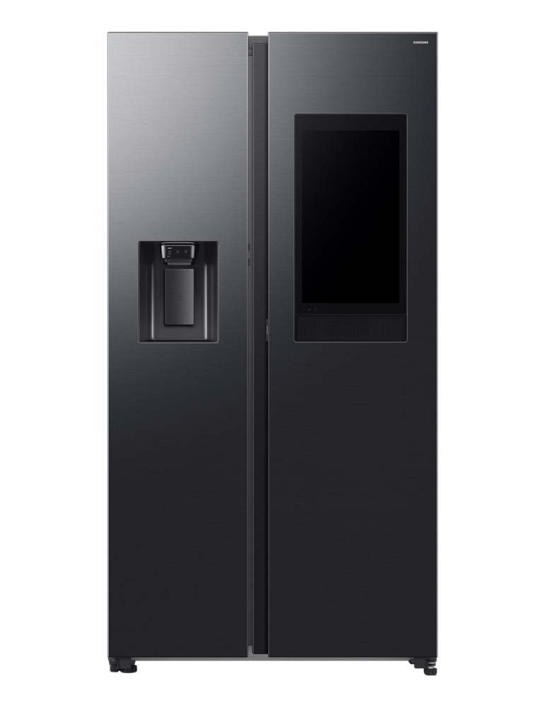 Samsung Series 9 Réfrigérateur Bespoke AI Family Hub -Américain- Carbone- 614L - RS90F66BEFEF- Classe E