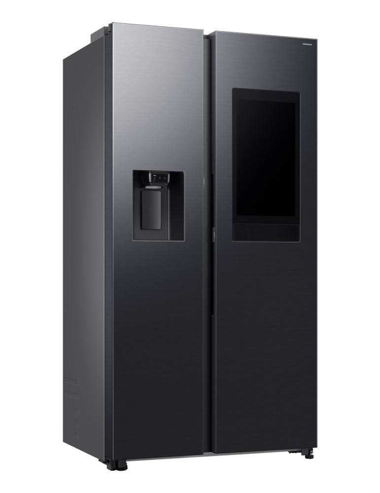 Samsung Series 9 Réfrigérateur Bespoke AI Family Hub -Américain- Carbone- 614L - RS90F66BEFEF- Classe E