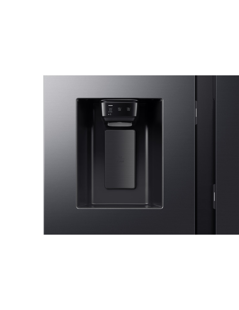 Samsung Series 9 Réfrigérateur Bespoke AI Family Hub -Américain- Carbone- 614L - RS90F66BEFEF- Classe E