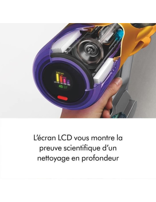 DYSON V12 Detect Slim Absolute - Contrôle de puissance - Puissance 150 AW