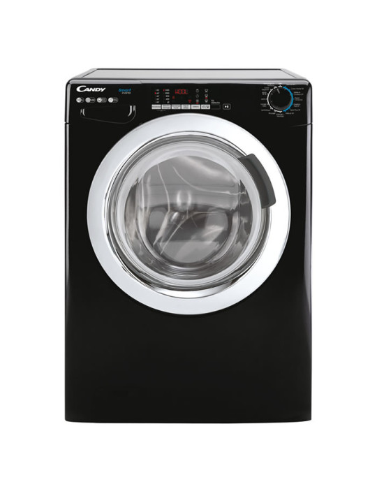 Candy Smart Inverter CSS1410TWMCBE/FR machine à laver Charge avant 10 kg 1400 tr/min Noir