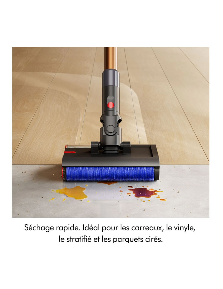 DYSON Pencilwash - Aspirateur / Laveur de sol - 30 min - 100 m²- 0,30 L - Orange / Noir
