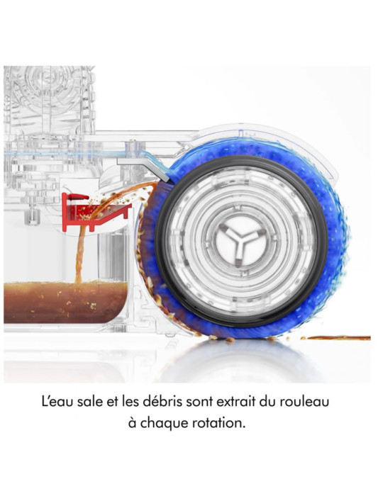DYSON Pencilwash - Aspirateur / Laveur de sol - 30 min - 100 m²- 0,30 L - Orange / Noir