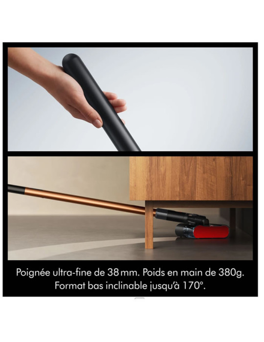 DYSON Pencilwash - Aspirateur / Laveur de sol - 30 min - 100 m²- 0,30 L - Orange / Noir
