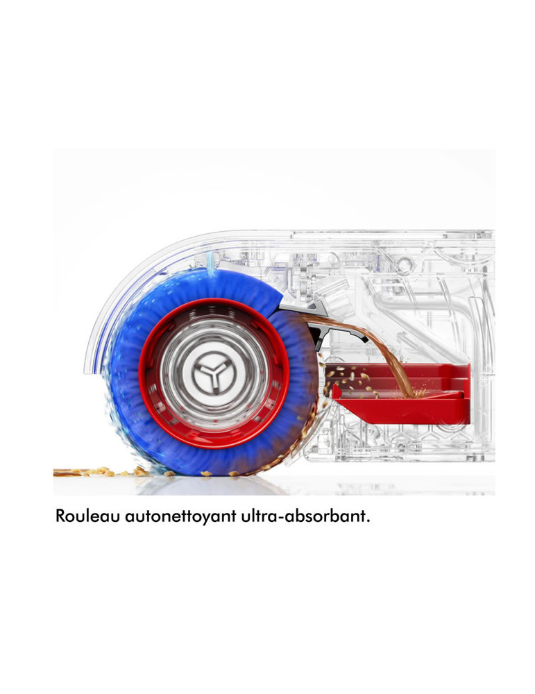 Dyson Clean+Wash Hygiene™ - Nettoyeur de sols 2-en-1 aspirateur / laveur  - 70 min d'autonomie