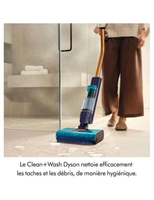 Dyson Clean+Wash Hygiene™ - Nettoyeur de sols 2-en-1 aspirateur / laveur  - 70 min d'autonomie