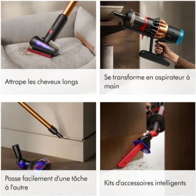 DYSON V16 Piston Animal - Aspirateur sans fil - Puissance 315 Airwatts - Filtration HEPA - Brosse adaptative auto-démêlante 2