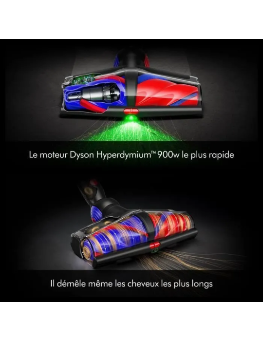 DYSON V16 Piston Animal - Aspirateur sans fil - Puissance 315 Airwatts - Filtration HEPA - Brosse adaptative auto-démêlante