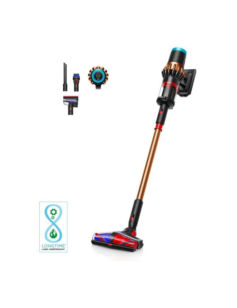 DYSON V16 Piston Animal - Aspirateur sans fil - Puissance 315 Airwatts - Filtration HEPA - Brosse adaptative auto-démêlante