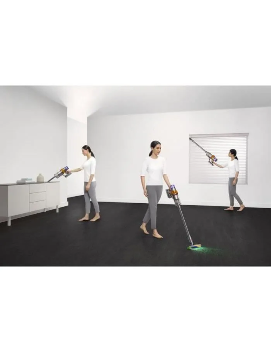 DYSON V15 Detect Absolute - Aspirateur sans fil - Puissance 240 Airwatts - Brosse avec lumière intégrée