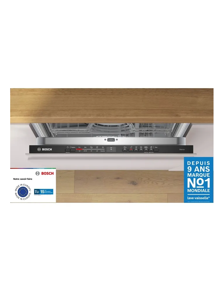 Lave-vaisselle encastrable Bosch SMV2HTX08E 60 cm
