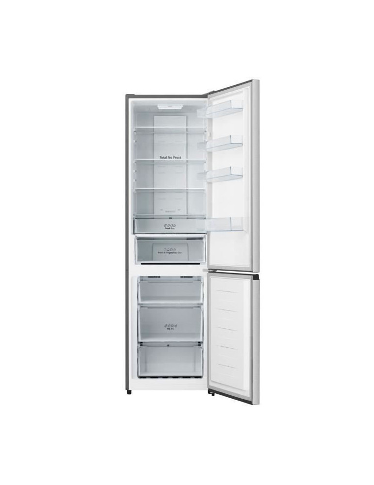 CONTINENTAL EDISON CEFC251NFIX réfrigérateur-congélateur Pose libre 251 L Inox