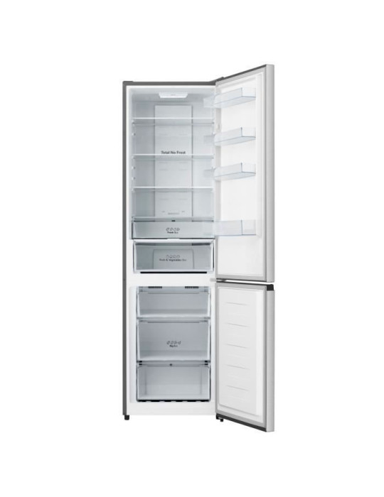 CONTINENTAL EDISON CEFC251NFIX réfrigérateur-congélateur Pose libre 251 L Inox