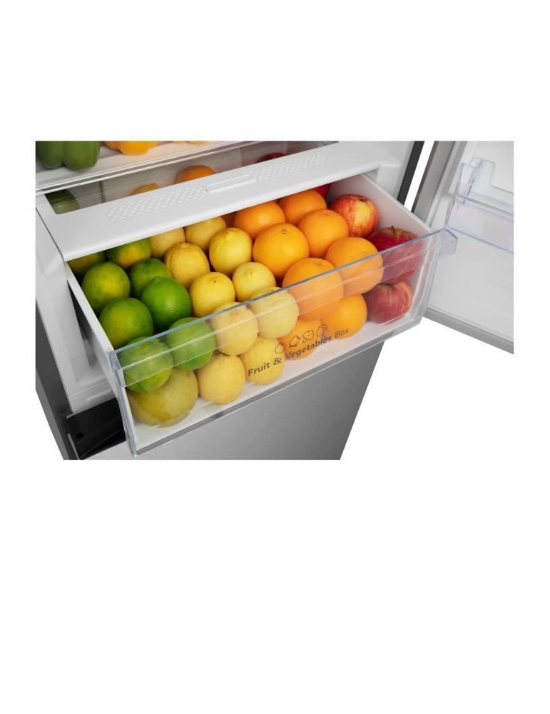 CONTINENTAL EDISON CEFC251NFIX réfrigérateur-congélateur Pose libre 251 L Inox