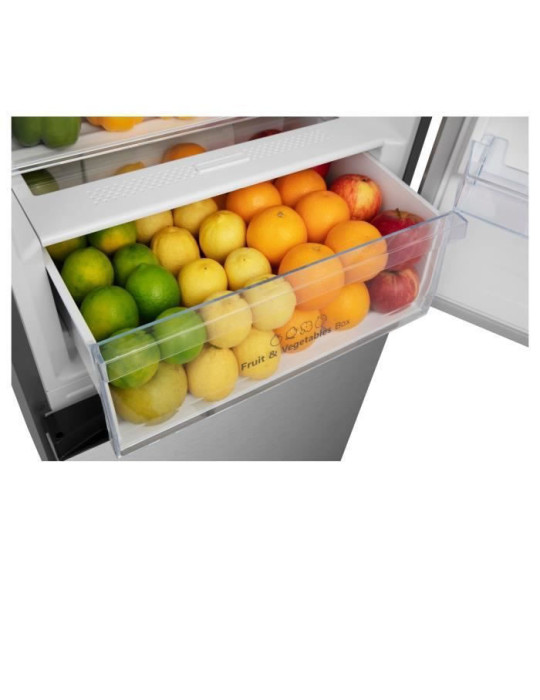 CONTINENTAL EDISON CEFC251NFIX réfrigérateur-congélateur Pose libre 251 L Inox